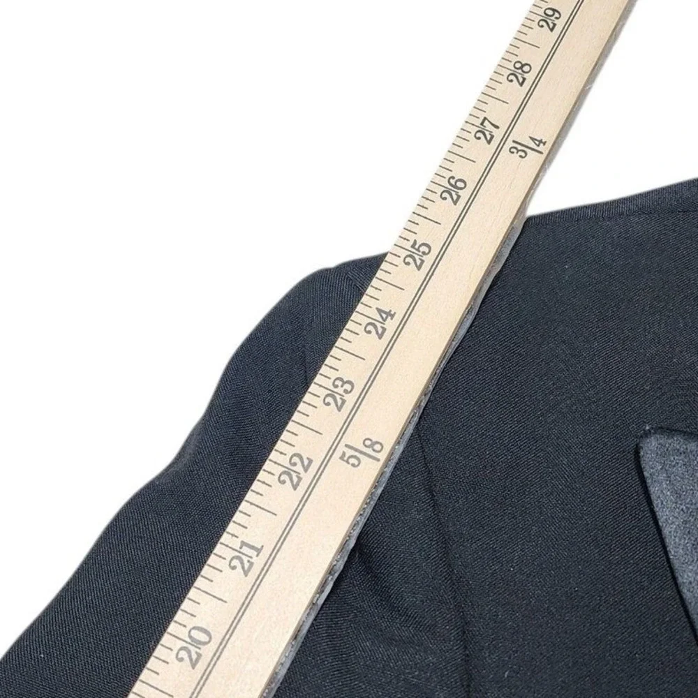 Jean-Yves Tuxedo Jacket‎ Mens 39R Black Wool Peak Lapel Formal Wedding Blazer